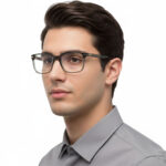 عینک طبی کاور دار مردانه JEANS CLUB 9701