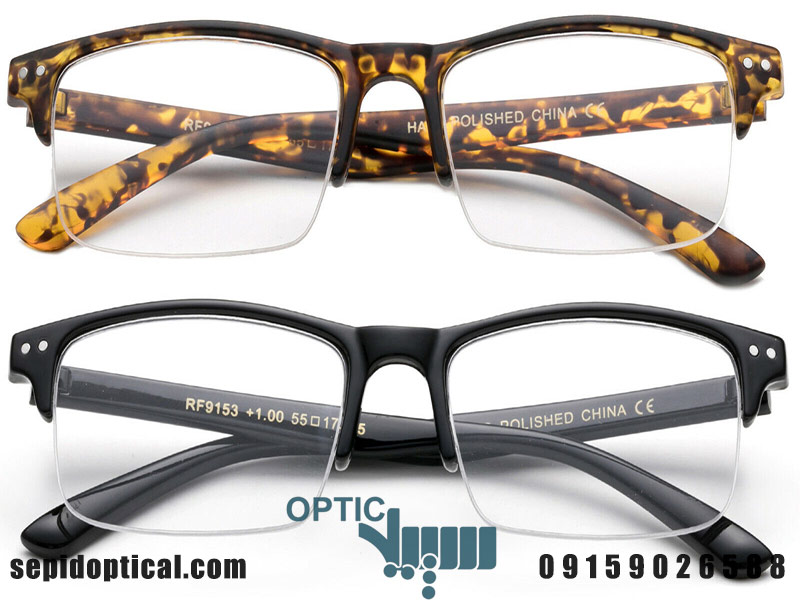 عینک نیم فریم