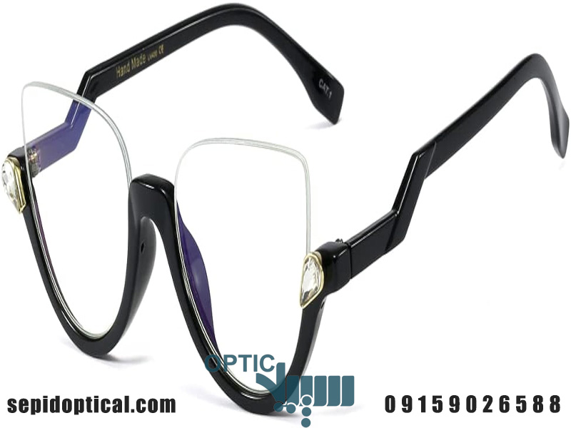 معایب عینک نیم فریم