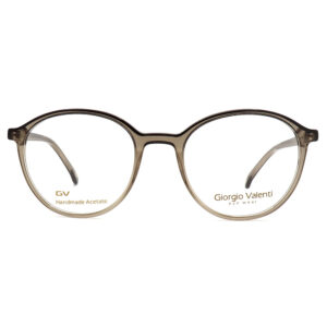 عینک طبی گرد کائوچو کریستالی Giorgio Valenti GV-5504
