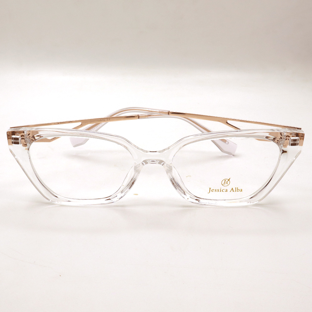 عینک طبی زنانه کریستالی یخی Jessica Alba H00384