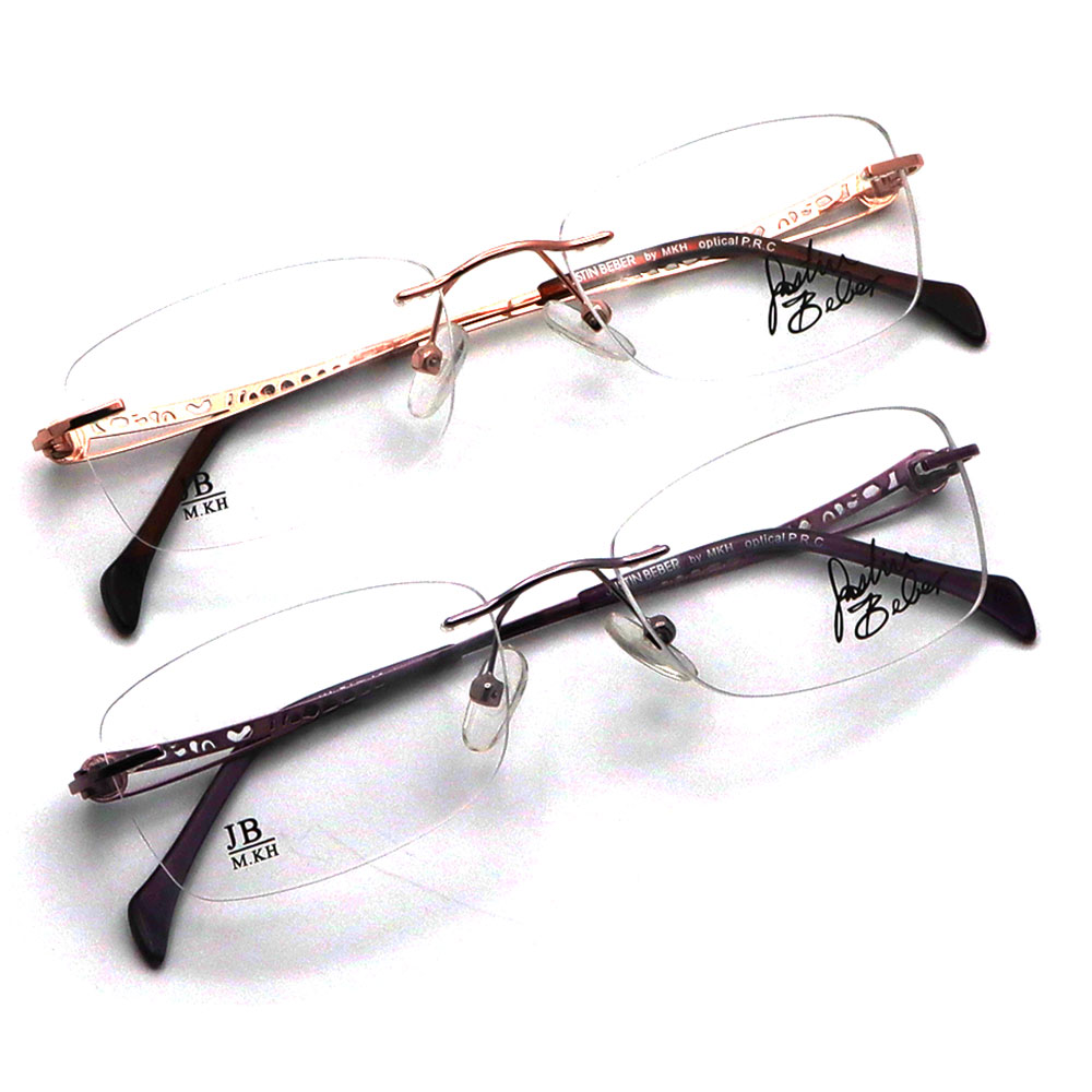 عینک طبی زنانه بدون فریم Justin Bieber 9059w