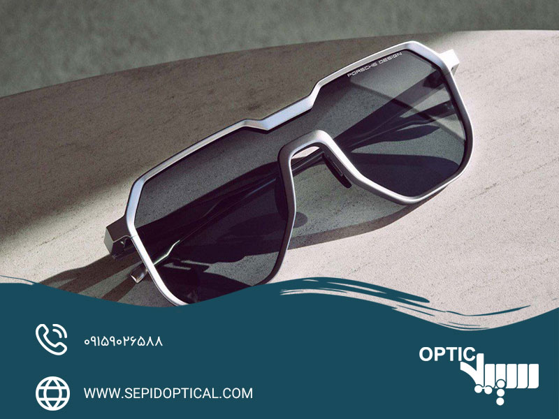 عینک با فریم المینیومی