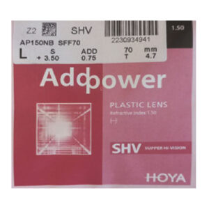 عدسی آفیس هویا HOYA ADDPOWER 1.50