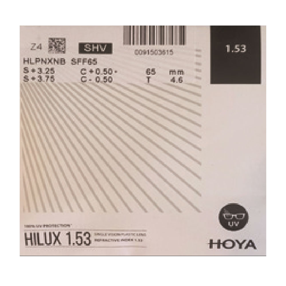 عدسی آنتی رفلکس هویا HOYA PNX 1.53