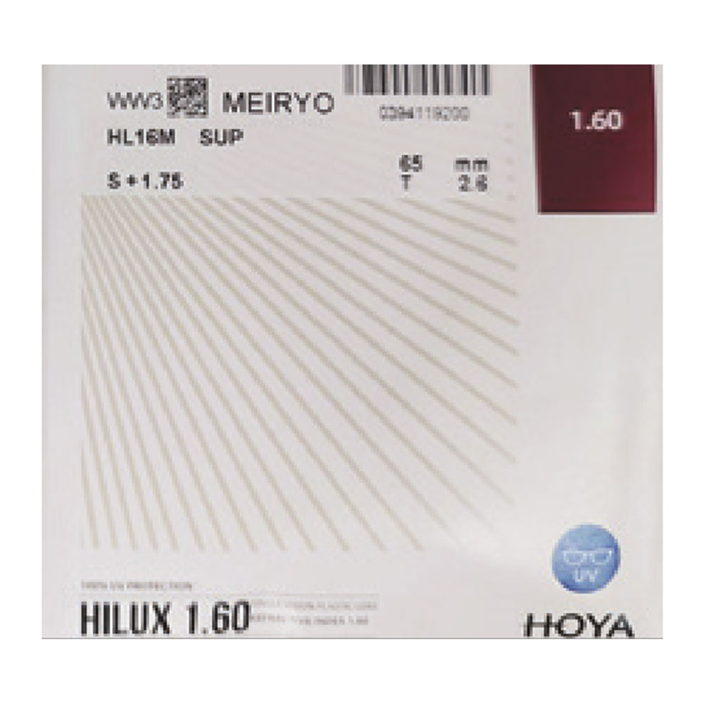 عدسی نیمه فشرده هویا HOYA EYAS 1.60