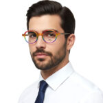 عینک طبی کاوردار گرد ROCAWEAR G5544