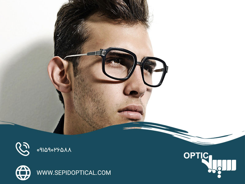 عینک طبی مردانه