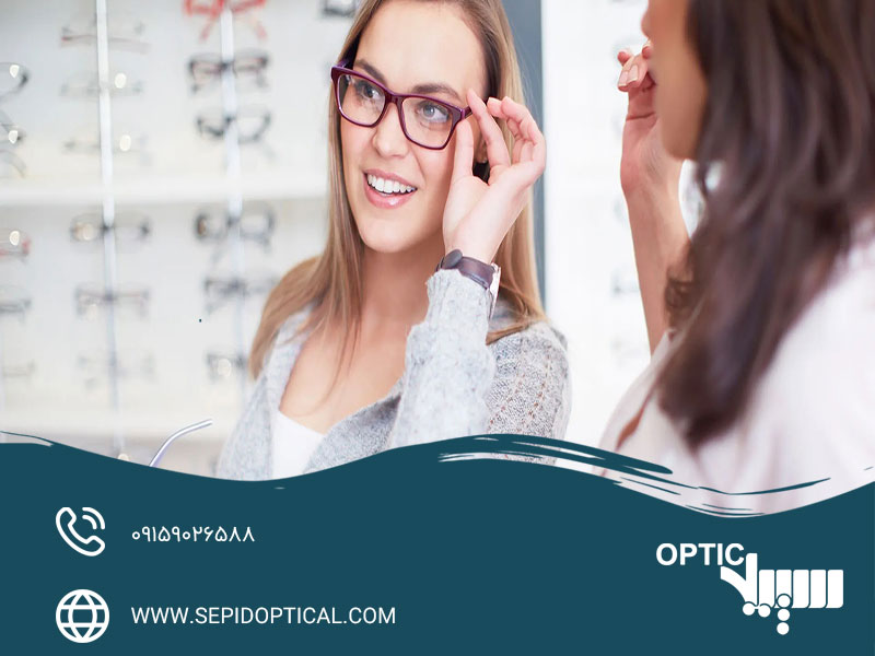 عینک طبی زنانه با کیفیت