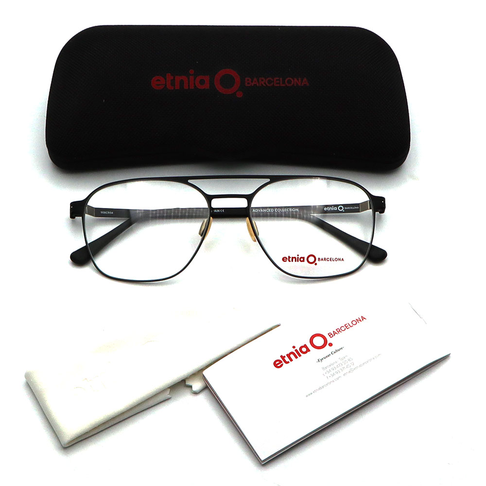 عینک طبی مردانه تیتانیوم etnia BARCELONA 908CR04CHRTRES