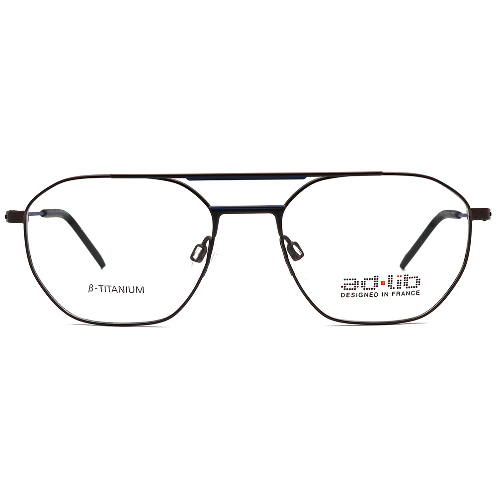 عینک طبی مردانه خلبانی تیتانیوم برند adlib مدل AB3312