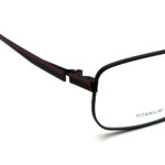 عینک طبی مردانه تیتانیوم بیس دار برند adlib مدل AB3324