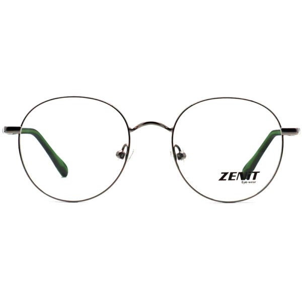 عینک طبی گرد فلزی برند زنیت Zenit مدل ZE-3430