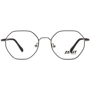 عینک طبی شش ضلعی فلزی Zenit ZE-3432
