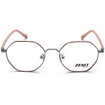 عینک طبی شش ضلعی فلزی Zenit ZE-3432