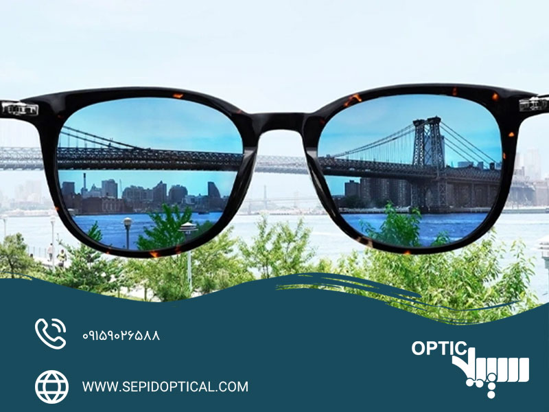 نحوه تشخیص عینک پلاریزه و UV400