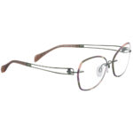 عینک طبی زنانه تیتانیوم برند CHARMANT Line Art مدل XL2158
