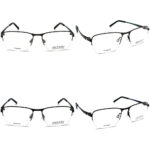 عینک طبی مردانه تیتانیوم نیم فریم برند adlib مدل AB3325