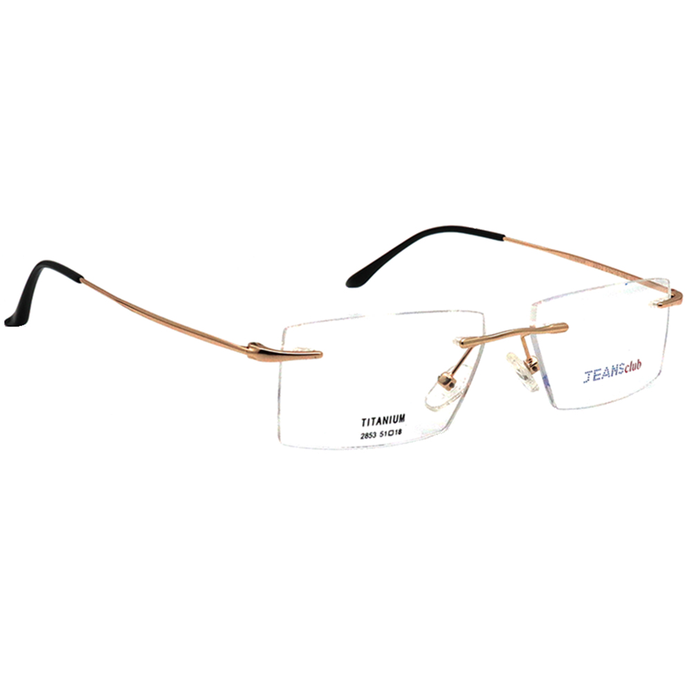 عینک طبی فریم لس تیتانیوم JEANS CLUB 2853