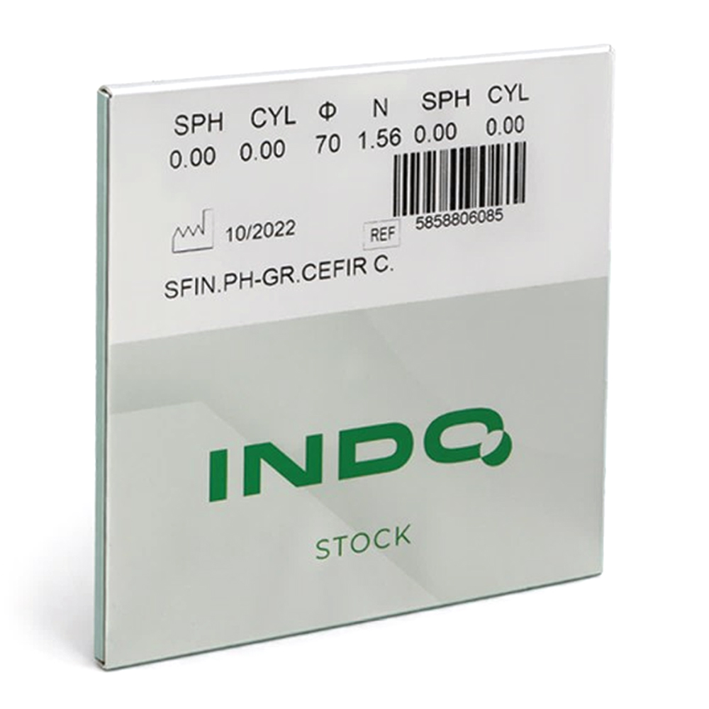 عدسی طبی فتوکرومیک ایندو اسپانیا INDO Photoactive 1.56 G Natural