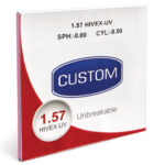 عدسی دیر شکن هایوکس کاستوم CUSTOM Hivex 1.57