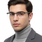 عینک طبی مردانه نیم فریم Giorgio Valenti GV-5561