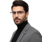 عینک طبی مردانه نیم فریم Giorgio Valenti GV-5543