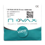 عدسی آنتی رفلکس برند نواکس NOVAX UV Protection 1.58