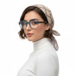 عینک طبی زنانه فانتزی کائوچو برند Eddi کد 2125