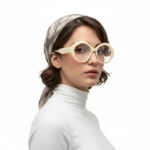 عینک طبی زنانه فانتزی برند Eddi کد 2615