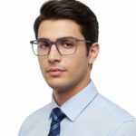 عینک طبی کاور دار مردانه NINETEENTH STREET 10112