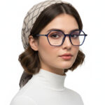 عینک طبی دخترانه شش ضلعی NINETEENTH STREET 51158