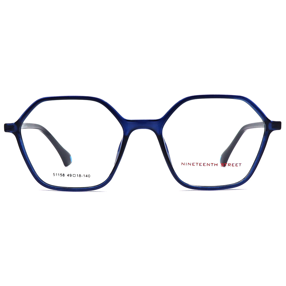 عینک طبی دخترانه شش ضلعی NINETEENTH STREET 51158