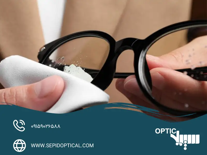 تمیز نگه داشتن منظم شیشه‌ها