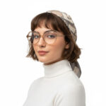 عینک طبی زنانه ششش ضلعی برند Eddi کد 1489