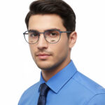 عینک طبی مردانه تیتانیوم برند CINQUE کد 2-41001