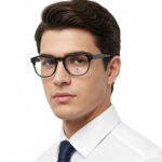 عینک طبی مردانه کائوچو برند بولگِت BULGET BG6553MG