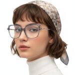 عینک طبی زنانه کریستالی گربه ای BULGET BG6579