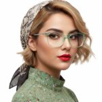 عینک طبی زنانه کائوچو کریستالی Hickmann HI6070