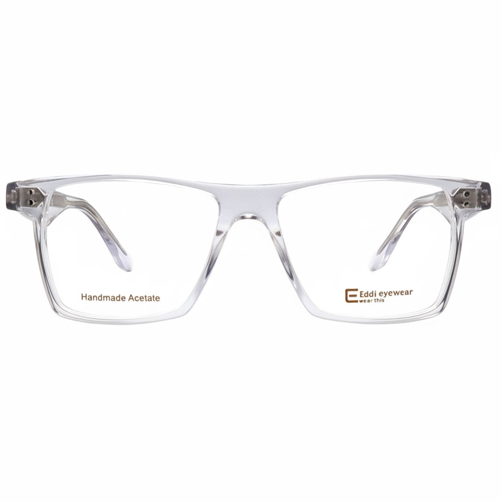 عینک طبی مردانه کائوچو یخی برند Eddi کد 1709