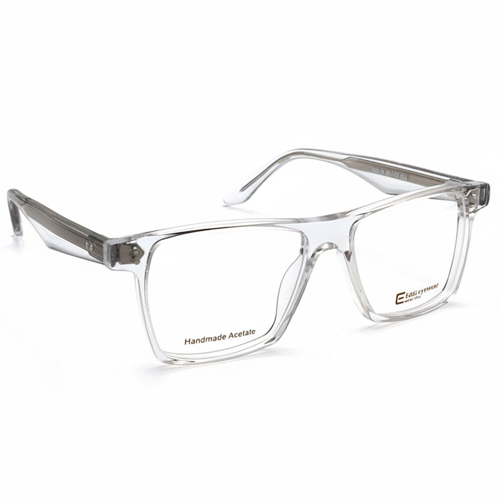 عینک طبی مردانه کائوچو یخی برند Eddi کد 1709