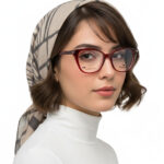 عینک طبی زنانه کائوچو گربه ای ROCAWEAR HA177