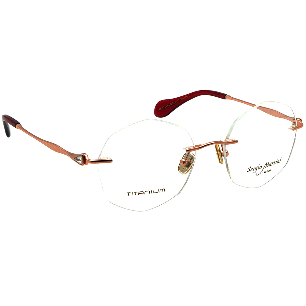 عینک طبی زنانه بدون فریم Sergio Martini SM-4146