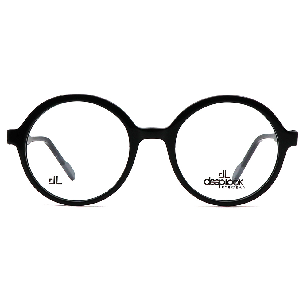 عینک طبی مردانه گرد کائوچو Deeplook 97230