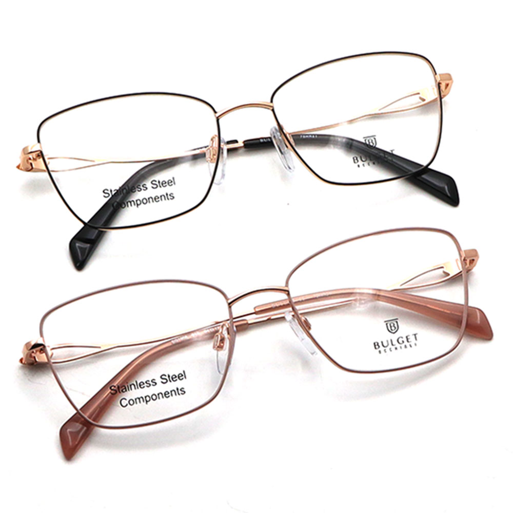 عینک طبی زنانه فلزی کلاسیک BULGET BG1905