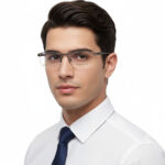عینک طبی مردانه نیم فریم Giorgio Valenti GV-5491