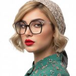 عینک طبی زنانه کائوچویی اسپرت Hickmann HI6227