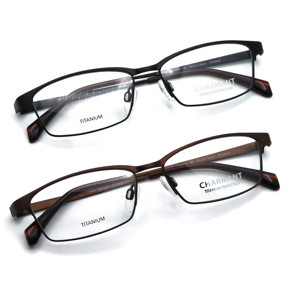 عینک طبی مردانه تیتانیوم کلاسیک CHARMANT CH10316