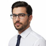 عینک طبی کاور دار مردانه JEANS CLUB 9725