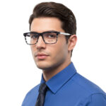عینک طبی کاوردار کائوچو هاوانا ROMANO 1439